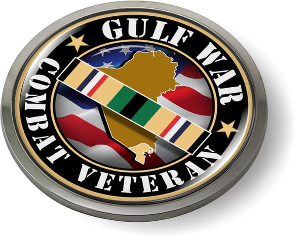 Gulf War Combat Veteran Emblem